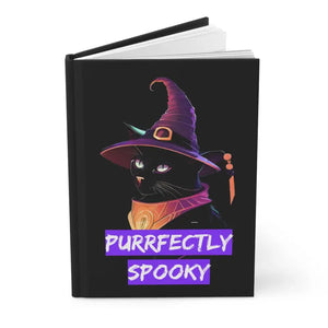 Purrfectly Spooky Hardcover Journal Matte - Creative Magic - Dipaliz - Journals