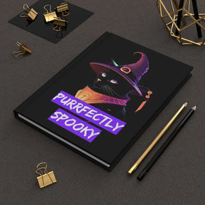 Purrfectly Spooky Hardcover Journal Matte - Creative Magic - Dipaliz - Journals
