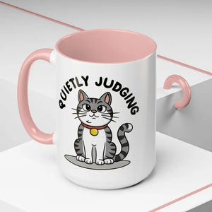 Mug - Cat Quietly Judging Accent Coffee - Ceramic - Dipaliz