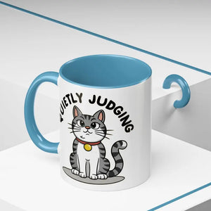 Mug - Cat Quietly Judging Accent Coffee - Ceramic - Dipaliz