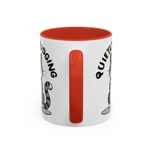 Mug - Cat Quietly Judging Accent Coffee - Ceramic - Dipaliz