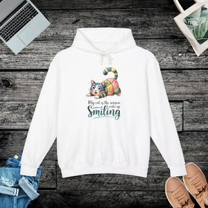 Smiling Cotton Hoodie - Oeko-tex Certified Low-impact - Dipaliz - Hoodies