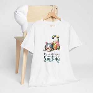 Vibrant Cat Lover Tee - Unisex Heavy Cotton - Dipaliz - T-shirts