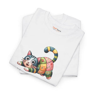 Vibrant Cat Lover Tee - Unisex Heavy Cotton - Dipaliz - T-shirts