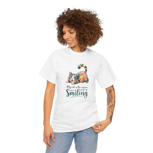 Vibrant Cat Lover Tee - Unisex Heavy Cotton - Dipaliz - T-shirts