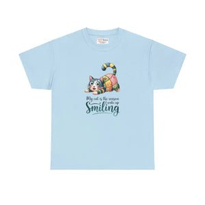 Vibrant Cat Lover Tee - Unisex Heavy Cotton - Dipaliz - T-shirts