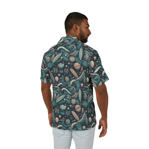 Hawaiian Camp Shirt - Catch Summer Vibes Classic Button-front - Dipaliz - Shirts