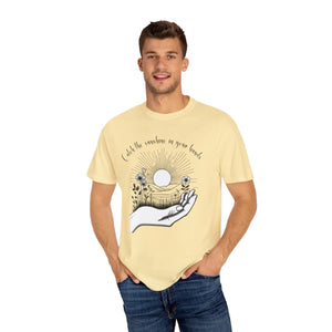 Sunshine Unisex Garment-dyed T-shirt - Relaxed Cotton - Dipaliz - T-shirts