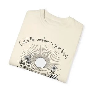 Sunshine Unisex Garment-dyed T-shirt - Handcrafted Cool - Dipaliz - T-shirts