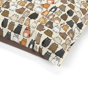 Premium Pet Bed - Shape-retaining Insert Zipper Closure - Dipaliz - Beds