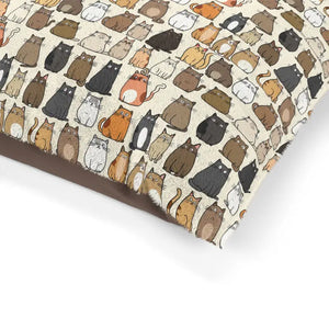 Premium Pet Bed - Shape-retaining Insert Zipper Closure - Dipaliz - Beds