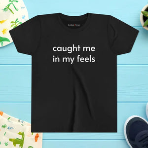 Feels Youth Tee - Cute Quote Shirt Summer Vibes Outfit - Dipaliz - s / Black - T-shirts