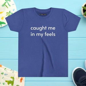 Feels Youth Tee - Cute Quote Shirt Summer Vibes Outfit - Dipaliz - s / Heather True Royal - T-shirts