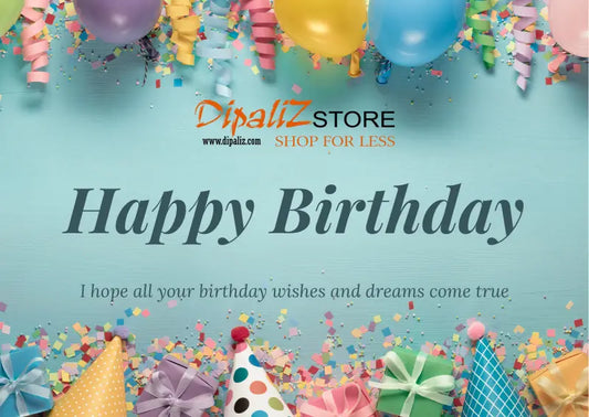 Celebrate Birthdays with Dipaliz Gift Card & Balloons