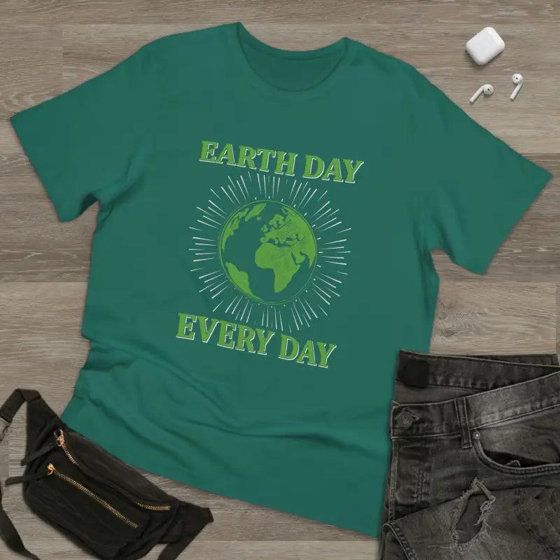 Celebrate Earth Day In Unisex Deluxe Eco-chic Tee - T-shirt