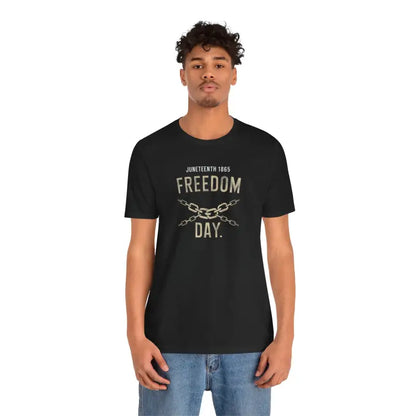 Celebrate Freedom with our Juneteenth Unisex Tee! - Black / s T-shirt