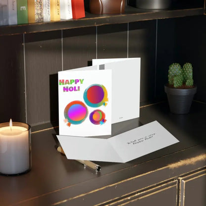 Celebrate Happy Holi with Vibrant Greeting Cards & Envelopes - Paper Products