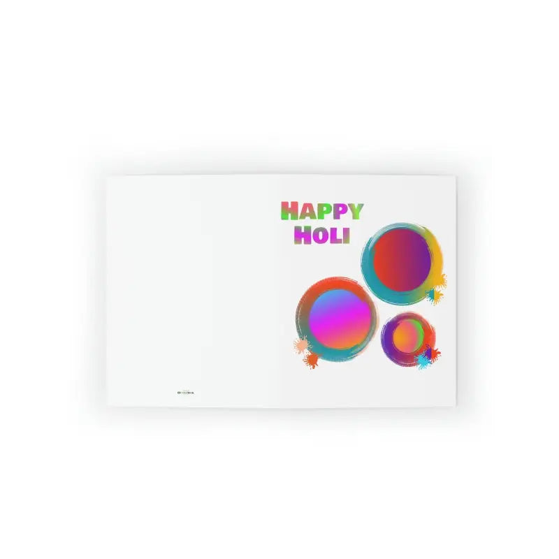 Celebrate Happy Holi with Vibrant Greeting Cards & Envelopes - Paper Products