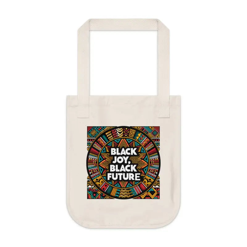 Celebrate Juneteenth with Eco-friendly Certified Organic Black Joy Tote - Bags