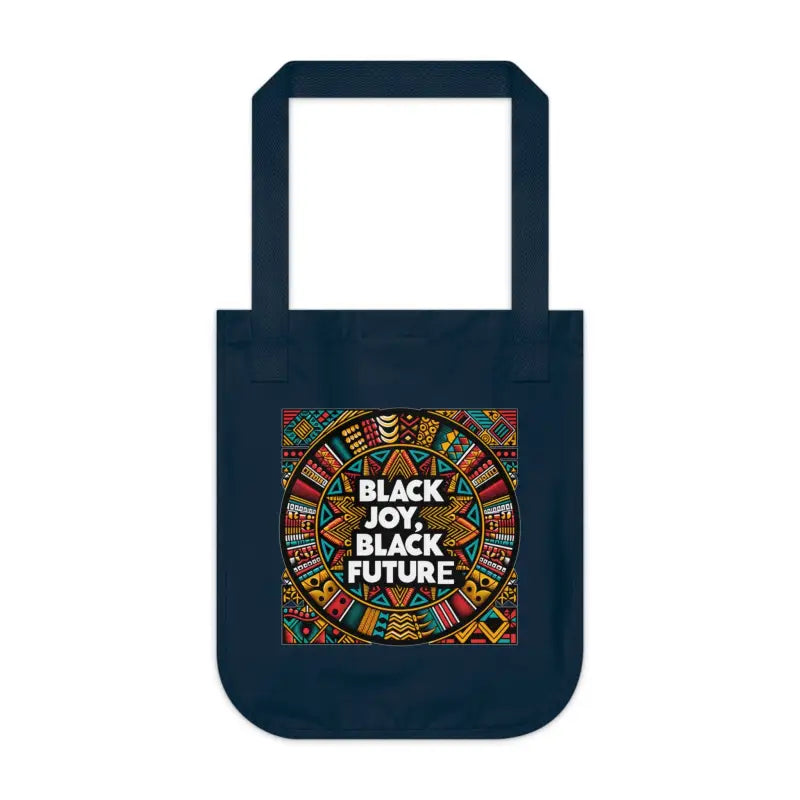 Celebrate Juneteenth with Eco-friendly Certified Organic Black Joy Tote - Bags