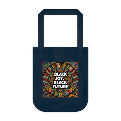 Celebrate Juneteenth with Eco-friendly Certified Organic Black Joy Tote - Bags