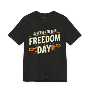 Celebrate Juneteenth Unisex Jersey Short Soft Cotton Tee - Dipaliz - T-shirts