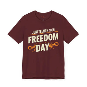 Celebrate Juneteenth Unisex Jersey Short Soft Cotton Tee - Dipaliz - T-shirts