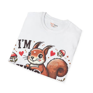 Cotton Tee - Nuts About you Squirrel Unisex Softstyle - Dipaliz - T-shirts