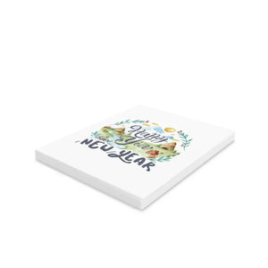 Greeting Cards - Bold Uncoated Cardstock with Matching White Envelopes - Dipaliz - & Note