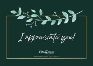 Virtual Gift Card for Teachers Appreciation Day - Dipaliz - Cards