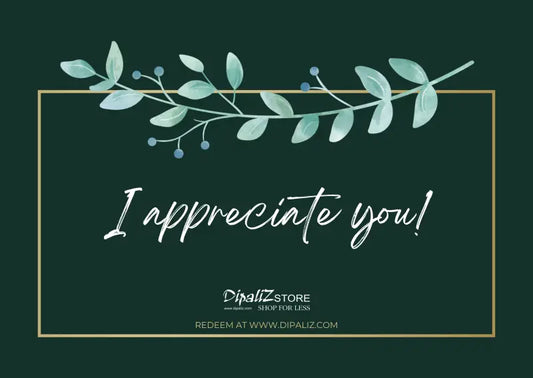 Celebrate Teacher’s Appreciation Day with Dipaliz Gift Card