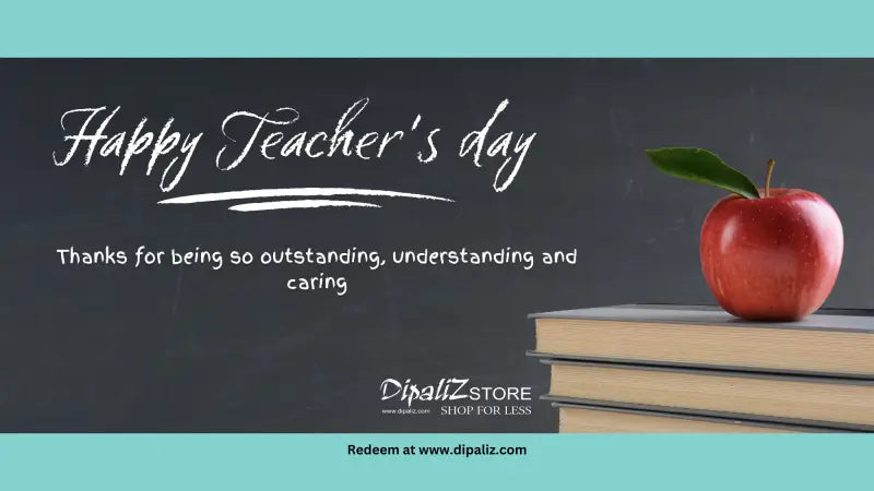 Celebrate Teachers with Dipaliz Virtual Gift Cards - Card