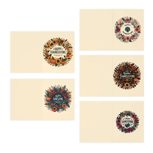 Multi-design Greeting Cards Happy Thanksgiving High-quality - Dipaliz - 4.25’’ x 5.5’’ (vertical) / Uncoated