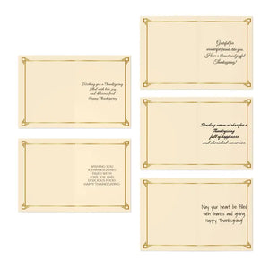 Multi-design Greeting Cards Happy Thanksgiving High-quality - Dipaliz - 4.25’’ x 5.5’’ (vertical) / Uncoated