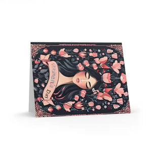 Womens Day Greeting Cards with Matching White Envelopes - Dipaliz - & Note