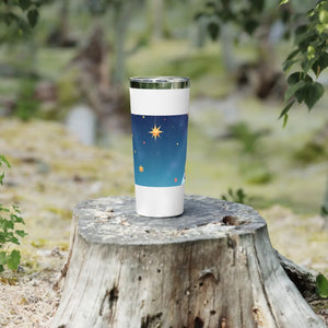 Celestial Copper Tumbler - 22oz Cosmic Design - Dipaliz - Tumblers
