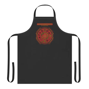 Celestial Harvest Floral Mandala Cooking Apron - Dipaliz - Aprons