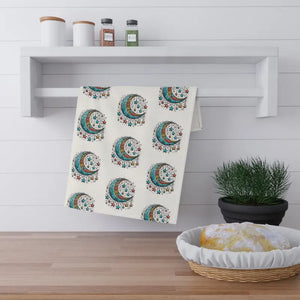 Whimsical Kitchen Decor Dreamy Stars Cotton Vibrant Towels - Dipaliz