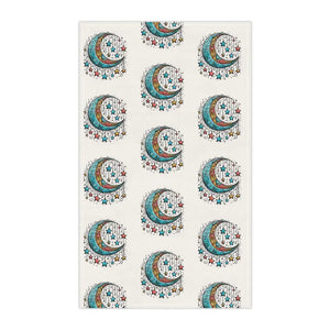Whimsical Kitchen Decor Dreamy Stars Cotton Vibrant Towels - Dipaliz - Polyester / 18’’ × 30’’
