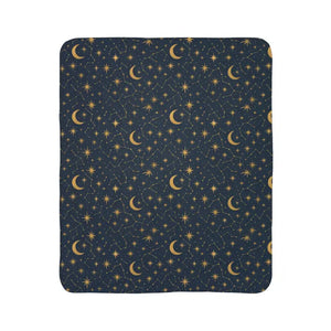 Celestial Sherpa Blanket Ultimate Warmth Cozy Home Decor Dipaliz - 50’’ × 60’’ / Beige - Blankets