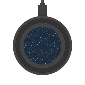 Celestial Wireless Charging Pad - Night Sky Design - Dipaliz - 2.75’’ x / Black/black - Chargers