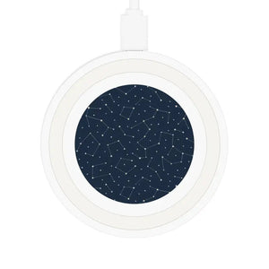 Celestial Wireless Charging Pad - Night Sky Design - Dipaliz - 2.75’’ x / White/white - Chargers