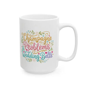 Mug - Wedding Bells Colorful Floral Ceramic - Dipaliz