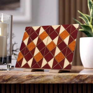 Ceramic Photo Tile – Geometric Art Decor - Dipaliz - Wall Tiles