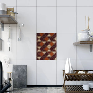 Ceramic Photo Tile – Geometric Art Decor - Dipaliz - Wall Tiles