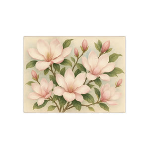Pink Magnolia Ceramic Photo Tile – 6x6 Wall Art - Dipaliz - Tiles