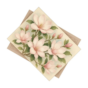 Pink Magnolia Ceramic Photo Tile – 6x6 Wall Art - Dipaliz - Tiles