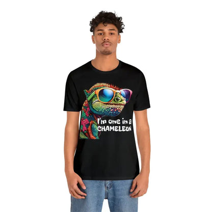 Chameleon Charm: Unisex Jersey Short Sleeve Tee - T-shirt