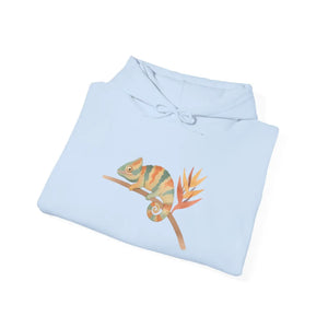 Tropical Energy Hoodie - Colorful Chameleon Graphic - Dipaliz - Hoodies - s