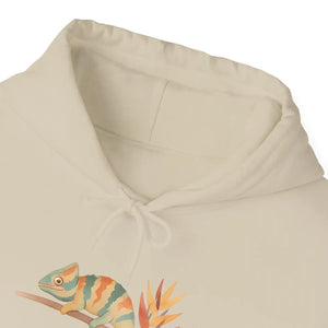 Tropical Energy Hoodie - Colorful Chameleon Graphic - Dipaliz - Hoodies - s